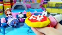 Peppa pig Sofia the First Disney princess Play Doh english toys
