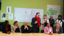 Déclaration d'Alexis Bachelay lors de la visite de Christiane Taubira à l'association La Lumière de Colombes