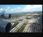 LH464: Approach and Landing at Orlando Airport - with Lufthansa Airbus A340-600 (D-AIHD)