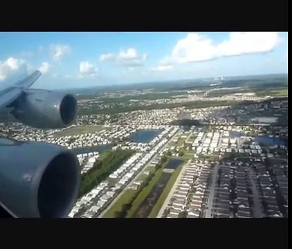 LH464: Approach and Landing at Orlando Airport - with Lufthansa Airbus A340-600 (D-AIHD)