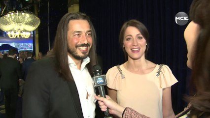 Globes de Cristal 2015: Moundir et sa femme embrassent Aurélie (LMET) !