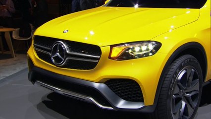 Mercedes GLC Coupé Concept au salon de Shanghai 2015
