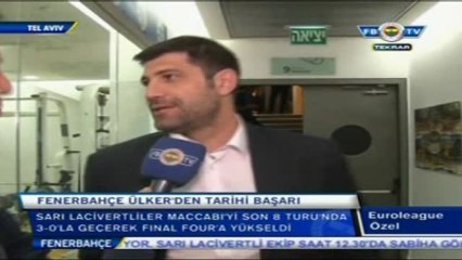 2fenerbahçe Ülkerli Oyuncuların Zafer Yorumları İşimiz Daha Bitmedi, Madrid'e Taraftarlarımız İçin...
