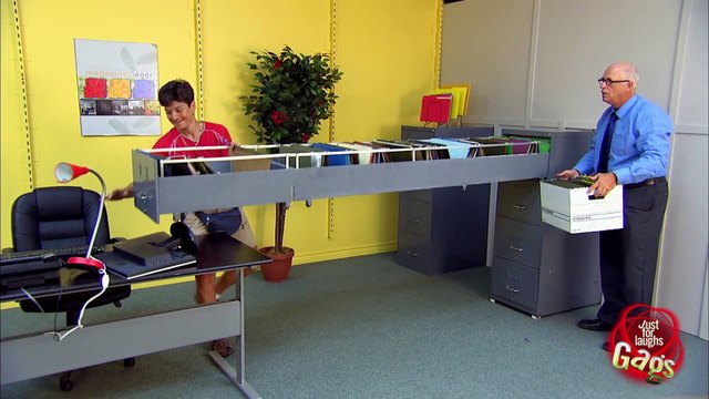 Neverending Filing Cabinet Drawer Office Prank