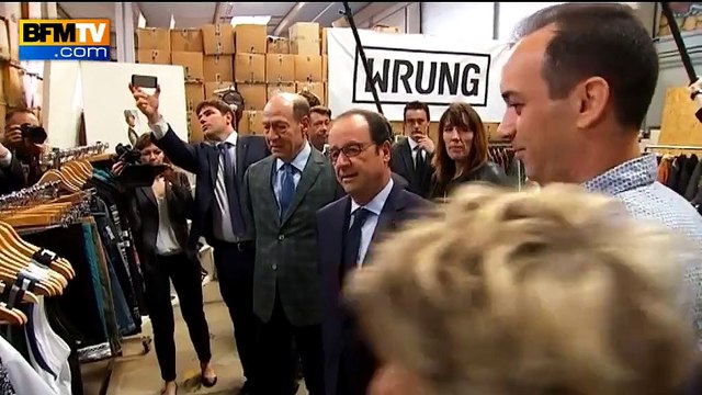 Séance shopping pour Hollande chez la marque streetwear Wrung
