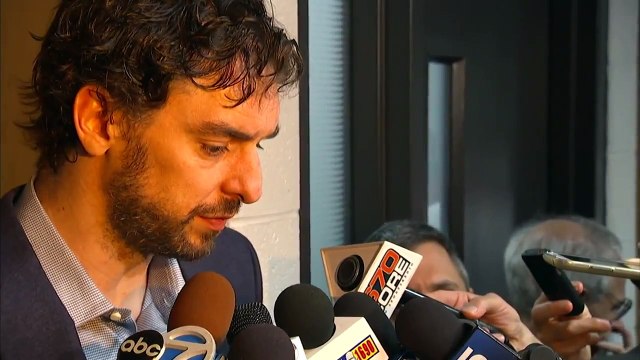 Postgame_ Pau Gasol _ Bucks vs Bulls _ Game 2 _ April 20, 2015 _ 2015 NBA Playoffs