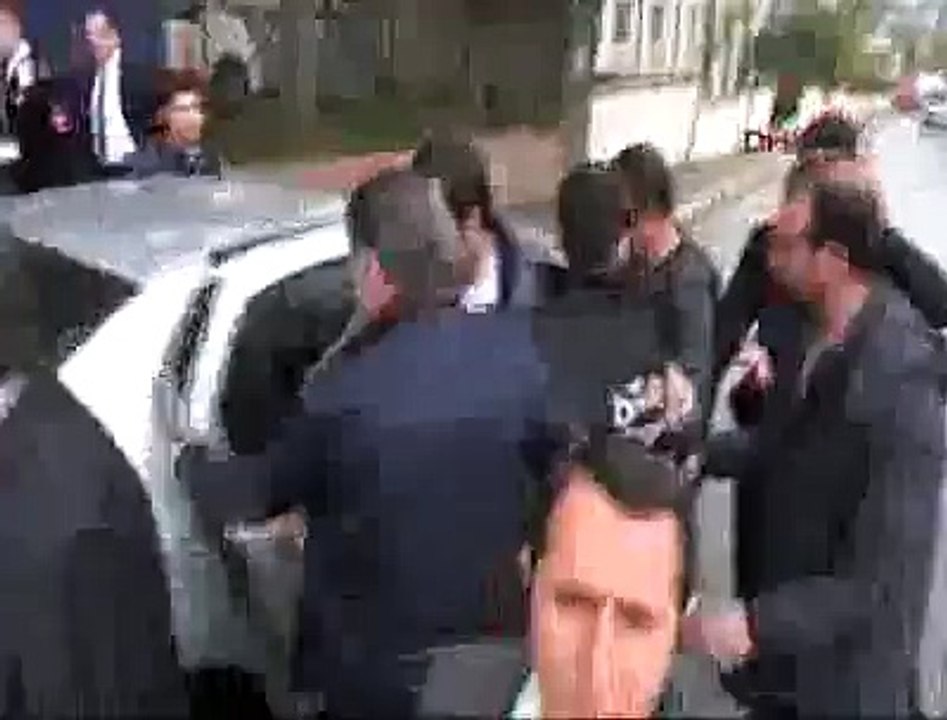 Özel güvenlik havaya ateş açtı