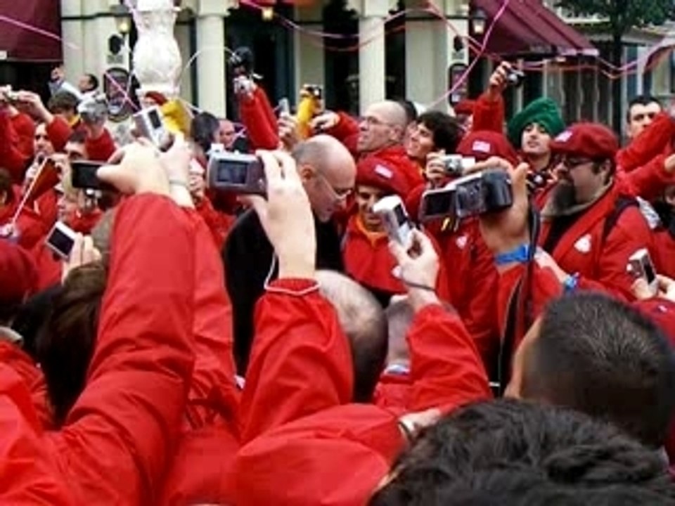 Les joueurs du XV de France à Disney
