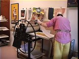Mariann Johansen-Ellis Linocut Reduction Printmaking