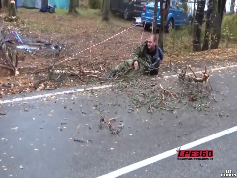 Never run in the same direction the tree is falling : EPIC FAIL