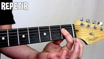 Practicar la cejilla, capo, barra para guitarra española, eléctrica, acústica, criolla(nivel 3)