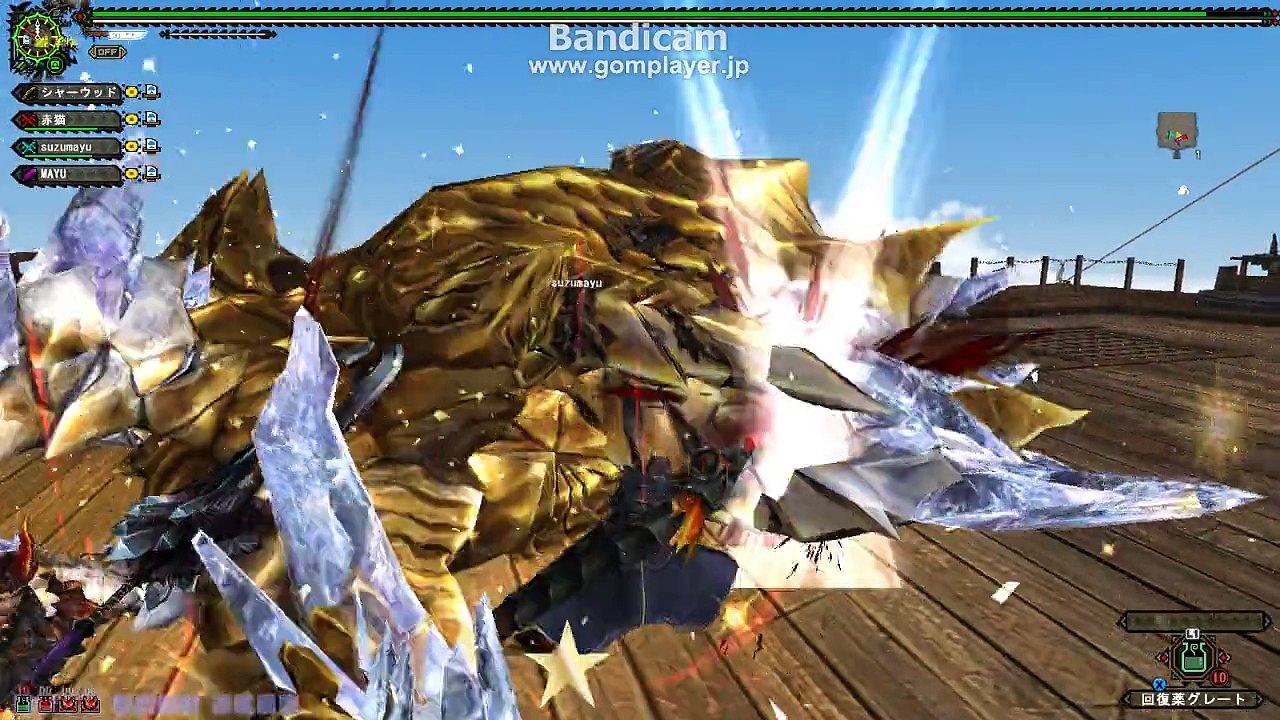 monster hunter frontier　剛種ガルバダオラ