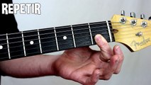 Practicar la cejilla, capo, barra para guitarra española, eléctrica, acústica, criolla(nivel 1)