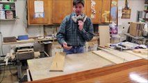 Wood finishing cut