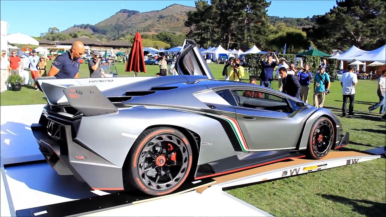 The $4.5 Million Lamborghini Veneno driving in California