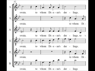 As Vesta was from Latmos hill descending - Weelkes
