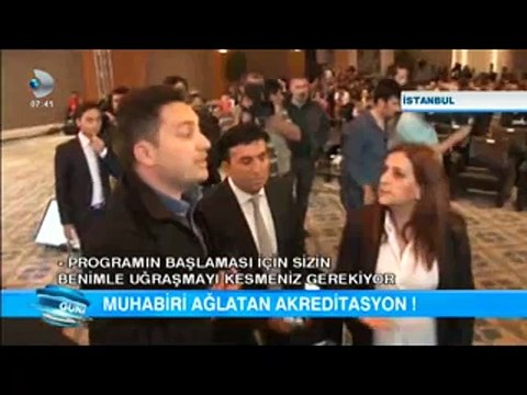 İRFAN DEĞİRMENCİ CİHAN HABER MUHABİRİNE YAPILAN SAYGISIZLIĞA KARŞI SESİNİ YÜKSELTTİ