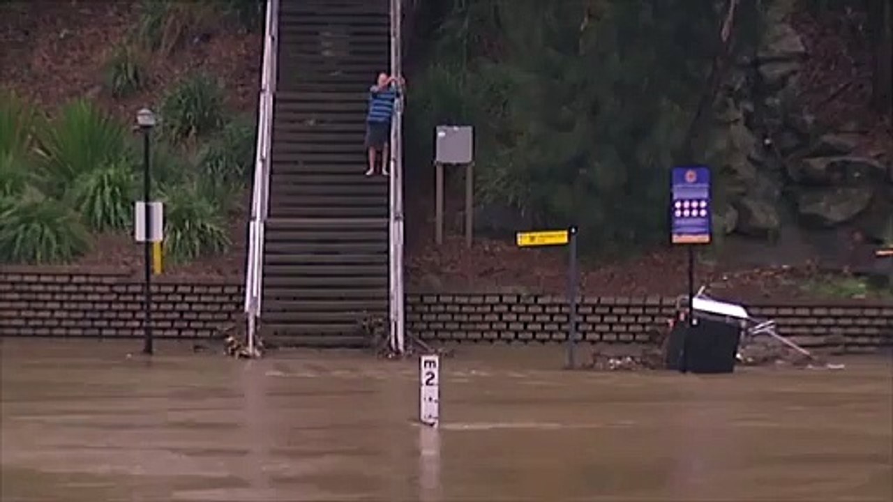 Sydney frappée par une très violente tempête