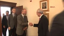 Kılıçdaroğlu, Disk, Kesk, TMMOB ve Ttb Yöneticileri ile Görüştü