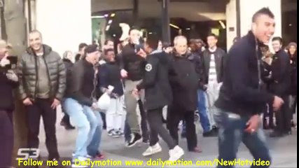 15 year old girl performing street football