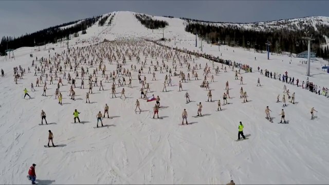 Record du monde de descente en maillot de bain (2015)