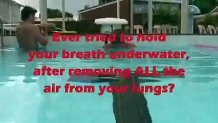 Mark Visser Big Wave Surfer 2:20m -ve Breath Hold Swim 50m