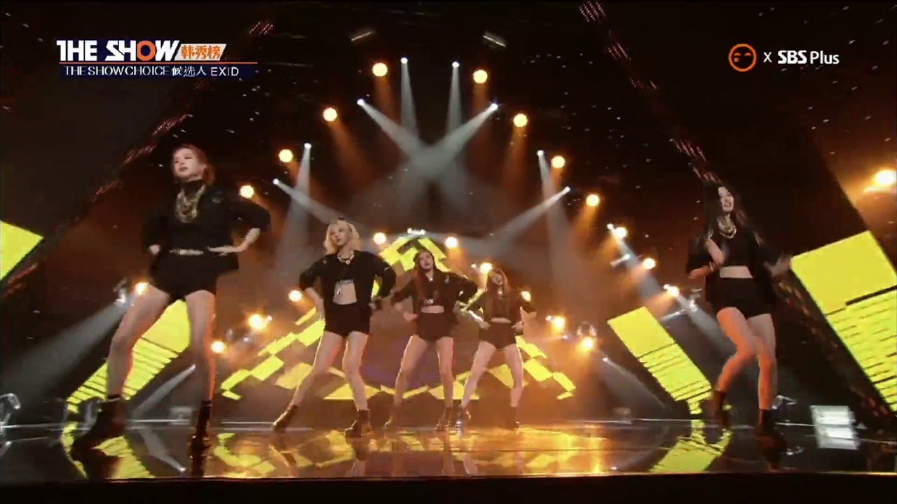150421-EXID- The show回歸舞台