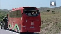 اتوبوس حامل بازیکنان فوتبال در مراکش دچار حادثه شد