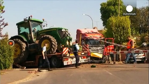 فرنسا: إصطدام قطار بشاحنة أدى إلى جرح 30 شخصاً