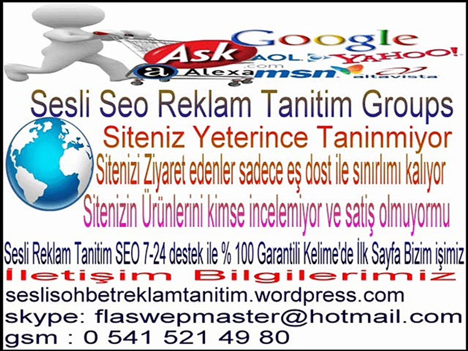 Sesli Chat Link Seo Hizmeti