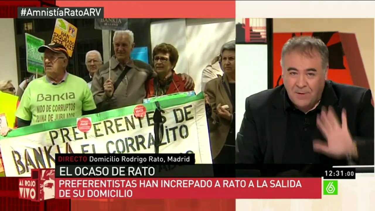 Al Rojo Vivo - Pedro Saura- -Hay un resquicio legal que permite conocer a los defraudadores de la amnistía fiscal 1