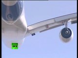 Video of Airbus A380 'suberjumbo' performing at MAKS airshow