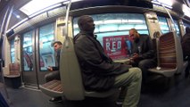 Le virus Ebola dans le métro Parisien (PRANK)