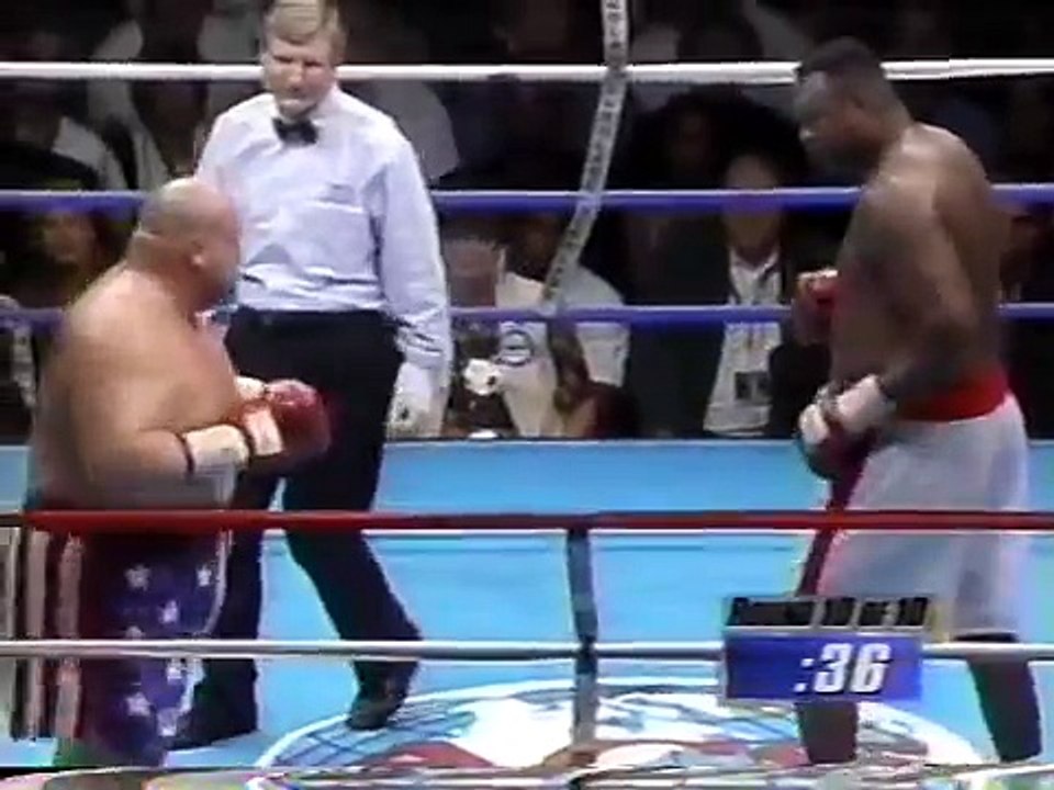 Larry Holmes vs Butterbean(last Round) - video Dailymotion