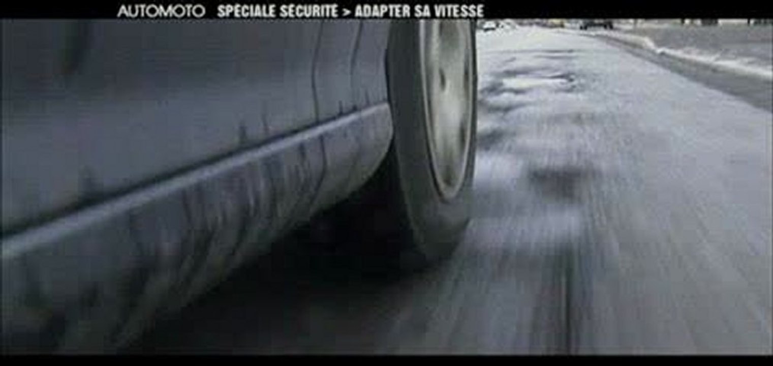 Automoto, spéciale sécurité : les vitesses inadaptées