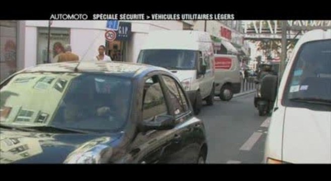 Automoto, spéciale sécurité : les véhicules utilitaires légers