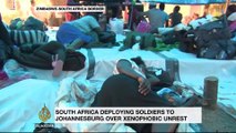 Zimbabwean migrants fleeing South Africa violence