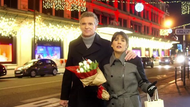 Denis Brogniart et Estelle Denis - Nouvel an : Quand on tient à quelqu'un on le retient