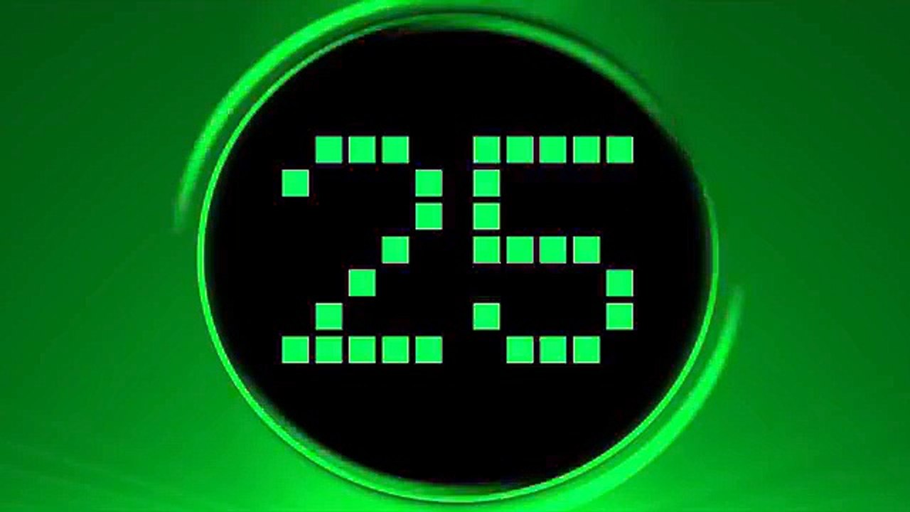 Green Countdown Timer 30 sec