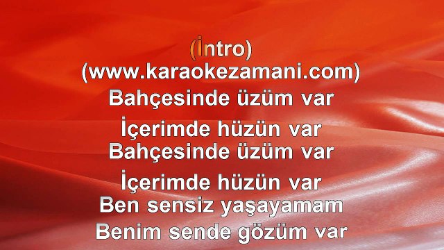 Davut Güloğlu - Ah Elmasım - (2012) TÜRKÇE KARAOKE