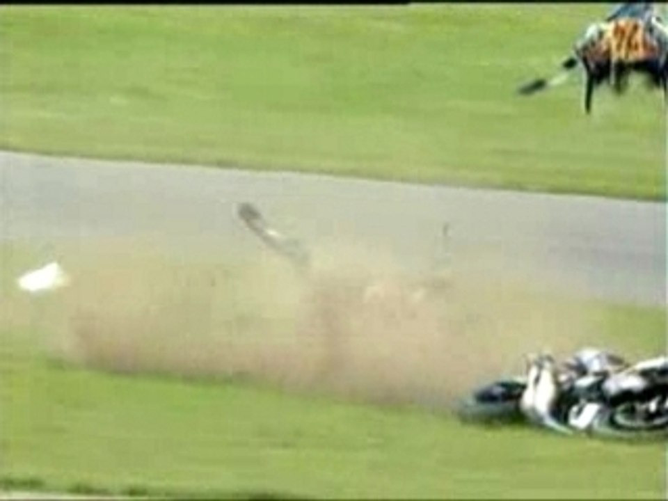 Chute de moto