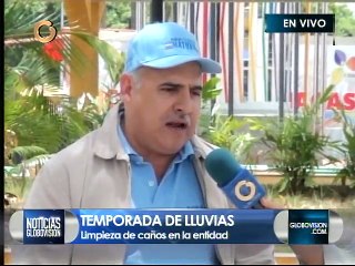 Limpian caños en Maturín por temporada de lluvias