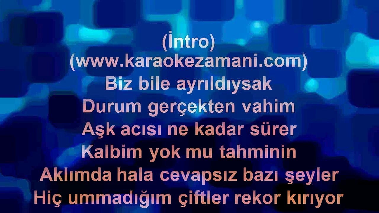 Demet Akalin - Rekor - 2014 TÜRKÇE KARAOKE