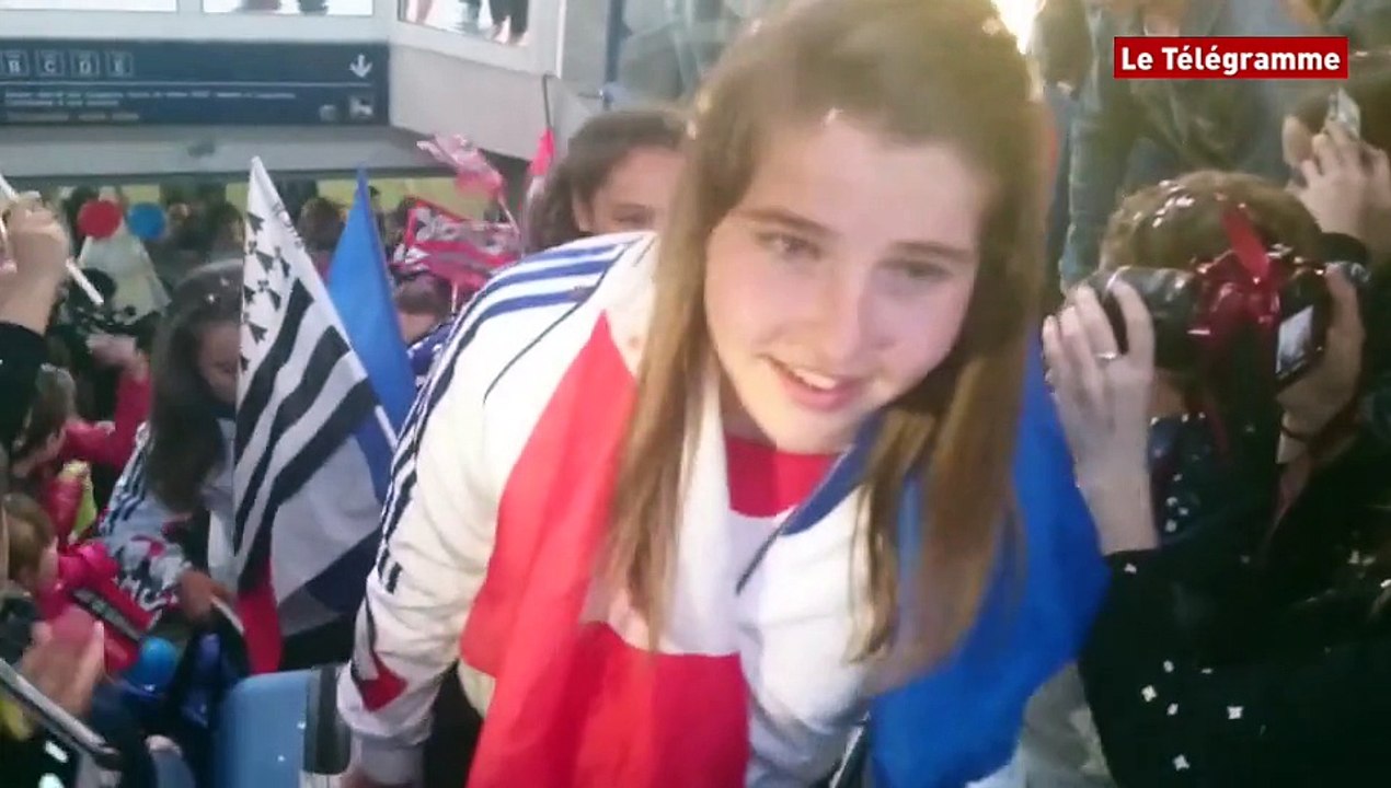 Football scolaire. Les championnes du monde accueillies comme des stars