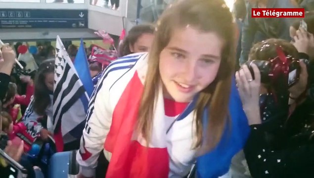 Football scolaire. Les championnes du monde accueillies comme des stars