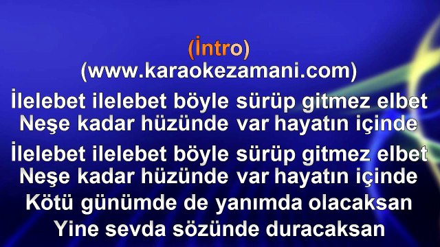 Demet Akalın - Yeşil - (2013) TÜRKÇE KARAOKE