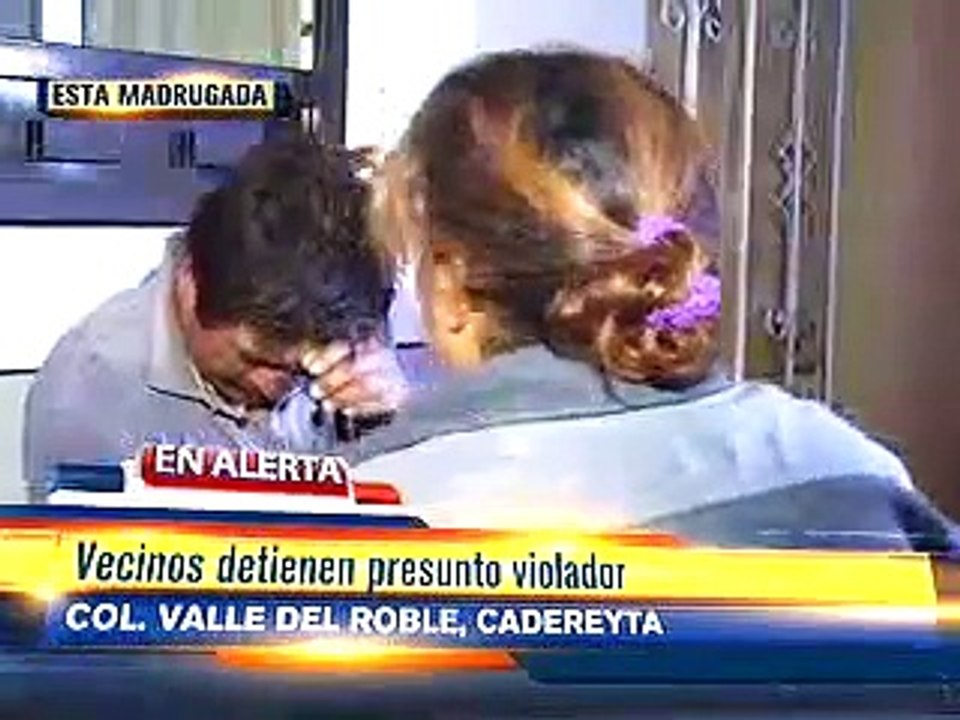 Mujer golpea a violador de su hijo