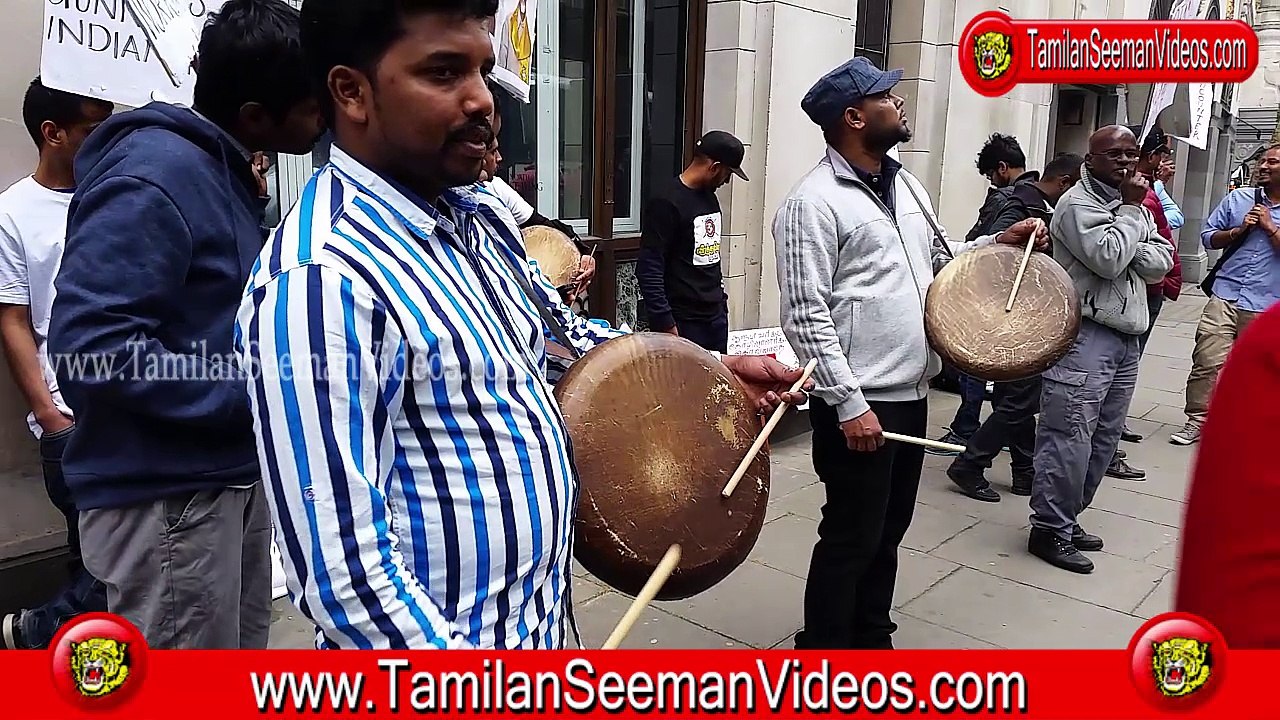 VTM 20150416 London Protest for Encounter of 20 Tamils by Andhra Police