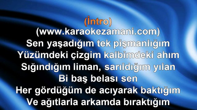 Demet Akalın & Ersay Üner - Yılan - (2013) TÜRKÇE KARAOKE