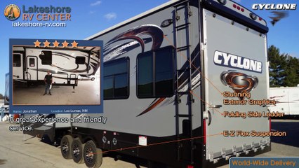 2016 Heartland Cyclone Toy Hauler RV 5th Wheel